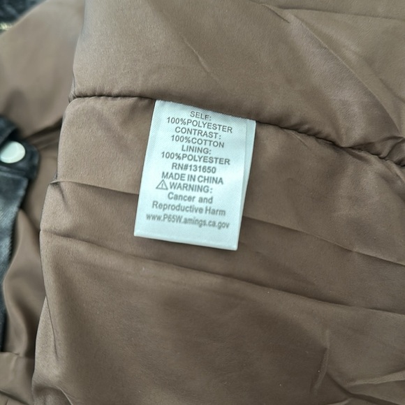 Patchwork Puffer Denim Vest - Picture 13 of 16